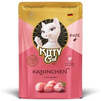 KittyCat Nassfutter Katze, Adult, Paté Kaninchen 6x85 g