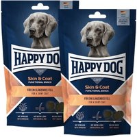HAPPY DOG Care Snack Skin & Coat 2x100 g