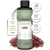 ALPHAZOO Premium Leinöl für Katzen I Omega 3 Leinsamenöl 100 ml