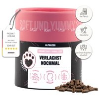 ALPHAZOO Verlachst Nochmal 65g I Leckerli für Katzen