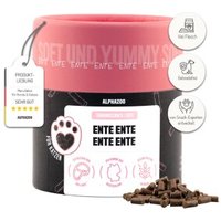 ALPHAZOO Ente Ente Ente Ente 65g I Leckerli für Katzen