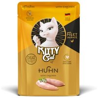 KittyCat Nassfutter Katze, Adult, Filet in Paté Huhn 6x85 g