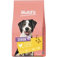 MultiFit Trockenfutter Hund Senior Huhn und Reis 2,5 kg