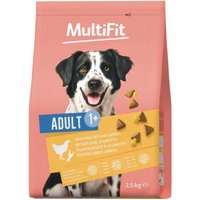 MultiFit Trockenfutter Hund Adult, mit Geflügel & Karotte 2,5 kg