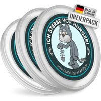 HUND IST KÖNIG Dosendeckel, Deckel für Dosen halten Tierfutter frisch, schließen Gerüche ein - 400g / 200g