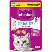 Whiskas Snacks, Dentabites, Huhn 6x40 g