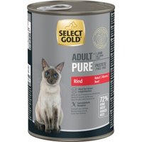 SELECT GOLD Pure Adult Paté Rind 24x400 g