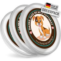 HUND IST KÖNIG Dosendeckel, Deckel für Dosen halten Tierfutter frisch, schließen Gerüche ein - 800g