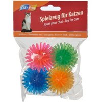 FIT+FUN Spielzeug Igelbälle 4er-Pack