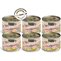 Dogs'n Tiger Katzennassfutter Frohsinn 6x200 g
