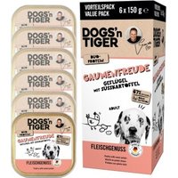 Dogs'n Tiger Gaumenfreude Multibox Geflügel 6x150 g