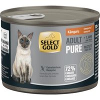SELECT GOLD Pure Adult Paté Känguru 6x200 g