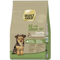 SELECT GOLD Trockenfutter Hund Sensitive XS Junior 1 kg Ente und Kartoffel