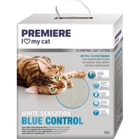 PREMIERE Blue Control White Sensation Klumpstreu Katze 10 l