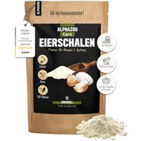 ALPHAZOO Eierschalen-Pulver für Hunde und Katzen 250 g