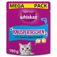 Whiskas Knuspertaschen Mega Pack 180g Lachs