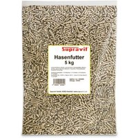 Supravit Hasen- & Kaninchenfutter - Alleinfutter für Zwergkaninchen, Kaninchen & Hasen 5 kg