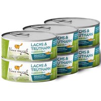 I love my cat Katzenfutter Nass mit Lachs und Truthahn - 6x100g