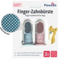 Pawlie's Finger-Zahnbürste für Hunde 2er