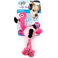 All for paws Hundespielzeug Ultraschall-Plüschspielzeug rosa