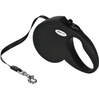 AniOne Rollleine Basic schwarz L