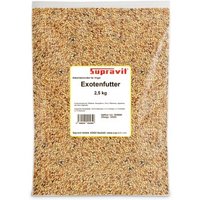 Supravit Exotenfutter - hochwertiges Mischfutter für exotische Finken 2,5 kg