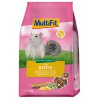 MultiFit Nagerfutter für Ratten 2,5 kg