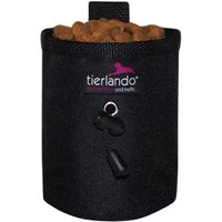 Tierlando LIO - doppellagiger Leckerlibeutel / Snackbeutel schwarz
