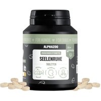 ALPHAZOO Seelenruhe Anti-Stress Tabletten für Hunde 75 g