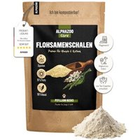 ALPHAZOO Flohsamenschalen gemahlen für Hunde und Katzen 250 g