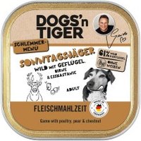 Dogs'n Tiger Dogsn Tiger Sonntagsjäger Wild &Geflügel 10x150 g