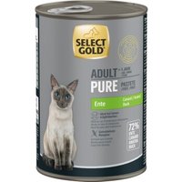 SELECT GOLD Pure Adult Paté Ente 24x400 g