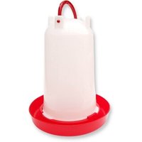 Supravit Wassertränke Hühner 1,5 Liter | Geflügeltränke mit Bajonettverschluss | Geflügel Enten und Wachtel Tränke | Auslaufsicherer Wasserspender