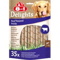 8in1 Delights Twisted Sticks Rind 35 Stück
