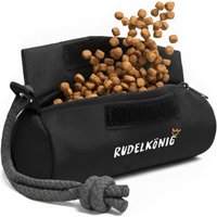Rudelkönig Futterbeutel - Snackbeutel für Hundetraining schwarz