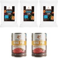 Wildfang Genussbox Junior - Trocken- & Nassfutter Rind pur