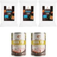 Wildfang Genussbox Junior - Trocken- & Nassfutter Huhn pur