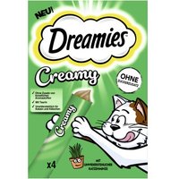 Dreamies Creamy Snack Adult Katzenminze 44x10 g