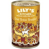 LILY'S KITCHEN Nassfutter für Hunde Adult Hirsch mit Schinken, Bohnen und Kartoffeln 6x400 g