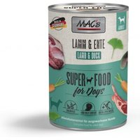 MAC's Nassfutter Hund Adult Lamm und Ente 6x400 g
