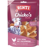 RINTI Chicko Plus Hähnchenschenkel, Huhn mit Calciumbone 225 g