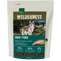 REAL NATURE WILDERNESS Trockenfutter Hund, Adult, Dark Fjord Rothirsch, Lachs und Ente 1 kg