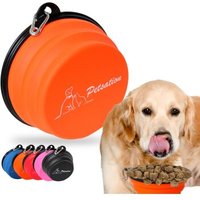 Petsation Faltbarer Reisenapf Orange 2x1.000 cm³