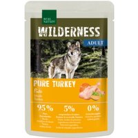 REAL NATURE WILDERNESS Nassfutter Hund, Adult, Pure Turkey 48x100 g