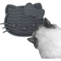 LucyBalu ZENCAT Katzen Schleckmatte - Hello Kitty Edition anthrazit