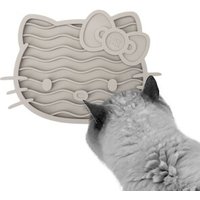LucyBalu ZENCAT Katzen Schleckmatte - Hello Kitty Edition taupe