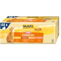 MultiFit Junior Sauce Chicken Mix Multipack 48x100 g