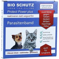 Bio Schutz Parasitenband Protect Power Plus Katze reflektierend