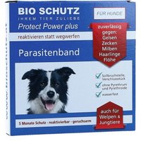 Bio Schutz Parasitenband Protect Power Plus Hund reflektierend