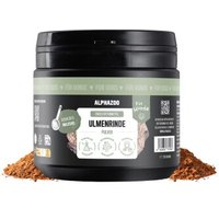 ALPHAZOO Ulmenrinde Pulver für Hunde & Katzen I Amerikanische Slippery Elm Bark 120 g